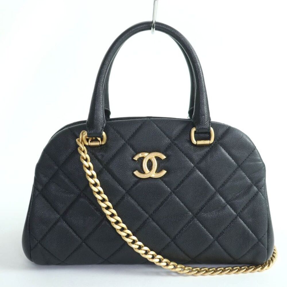 Chanel Matelasse COCO Mark Caviar 2way Bag